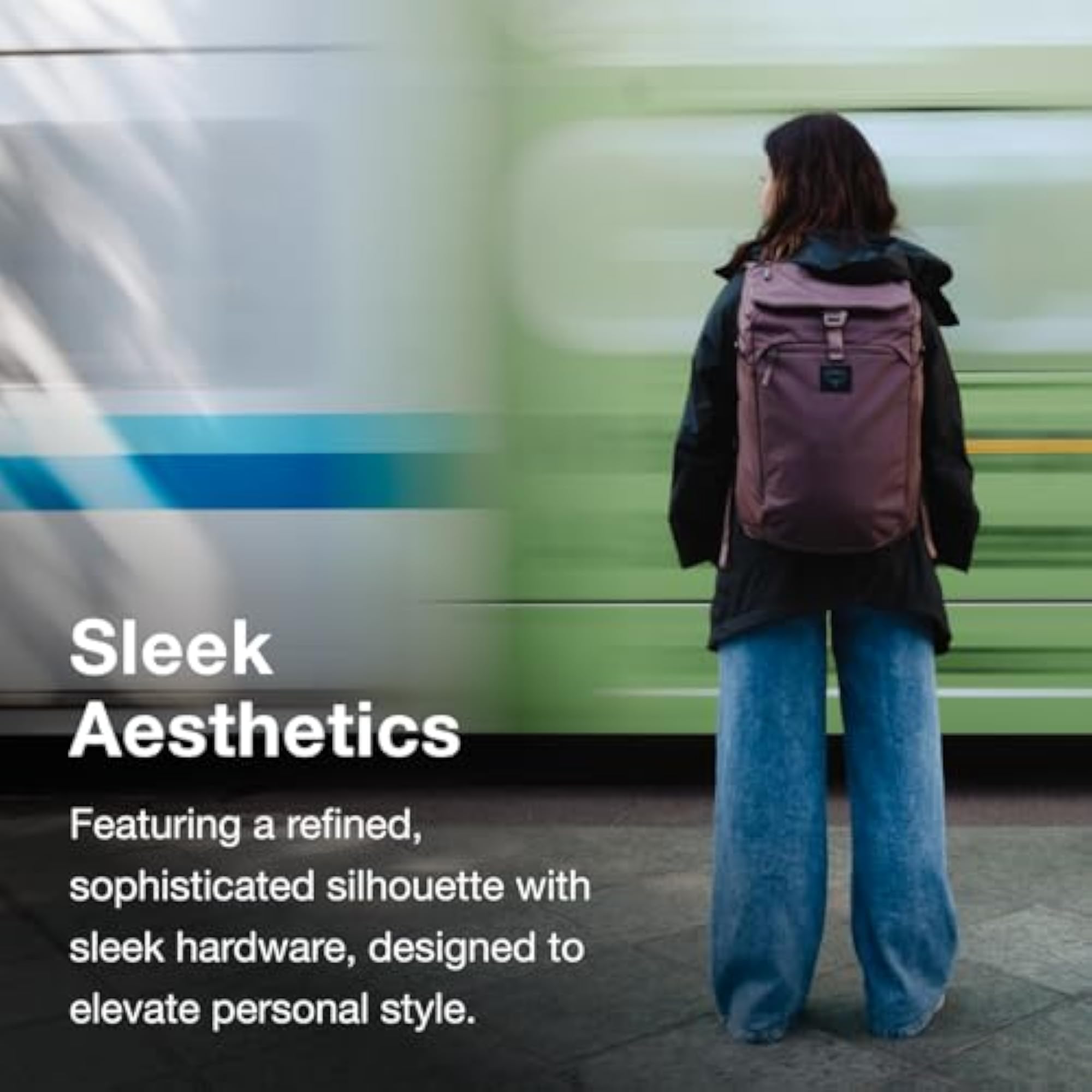 Slim SyncPack Backpack with Laptop Sleeve